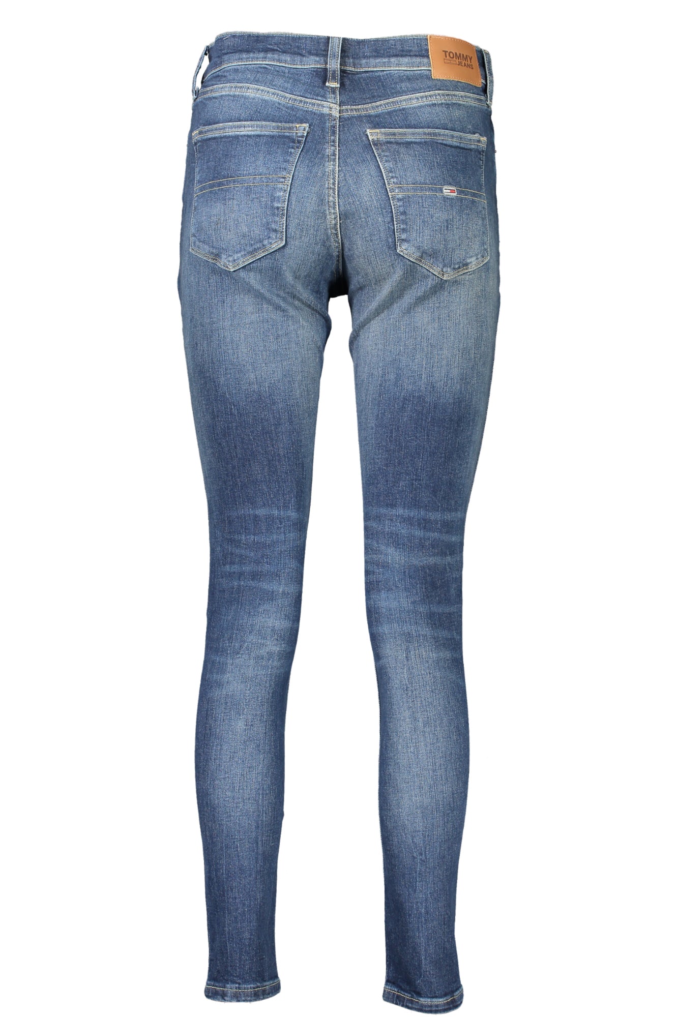 Tommy Hilfiger Damen-Jeans Blau – Röhrenjeans Nora mit mittlerer Leibhöhe Blau