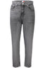 Tommy Hilfiger Jeans Damen Schwarz – Ultra High Tapered Mom Jeans Denim Schwarz