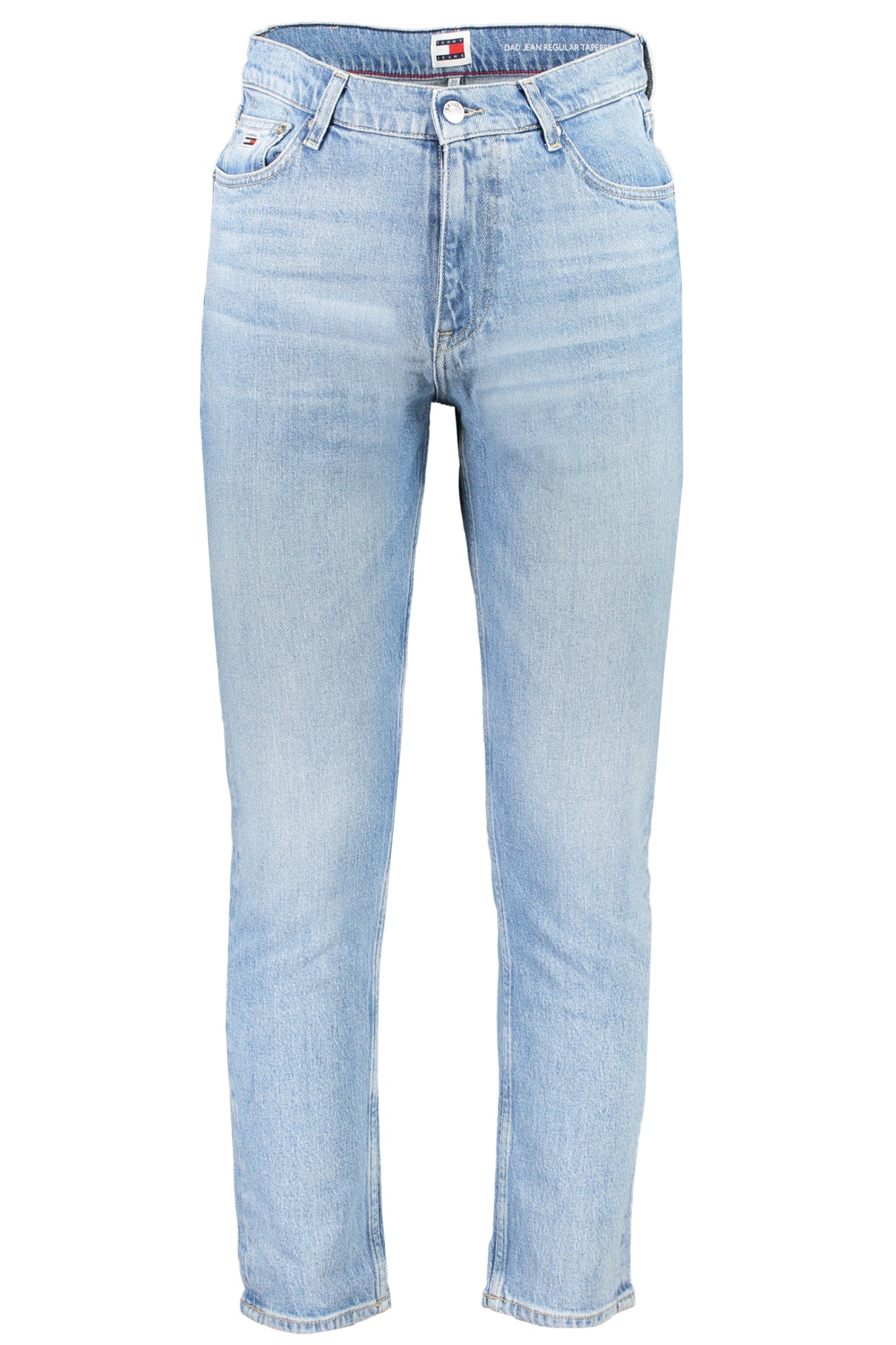 Tommy Hilfiger Herren-Denim-Jeans Blau – Klassische Dad-Jeans mit Stretch Hellblau