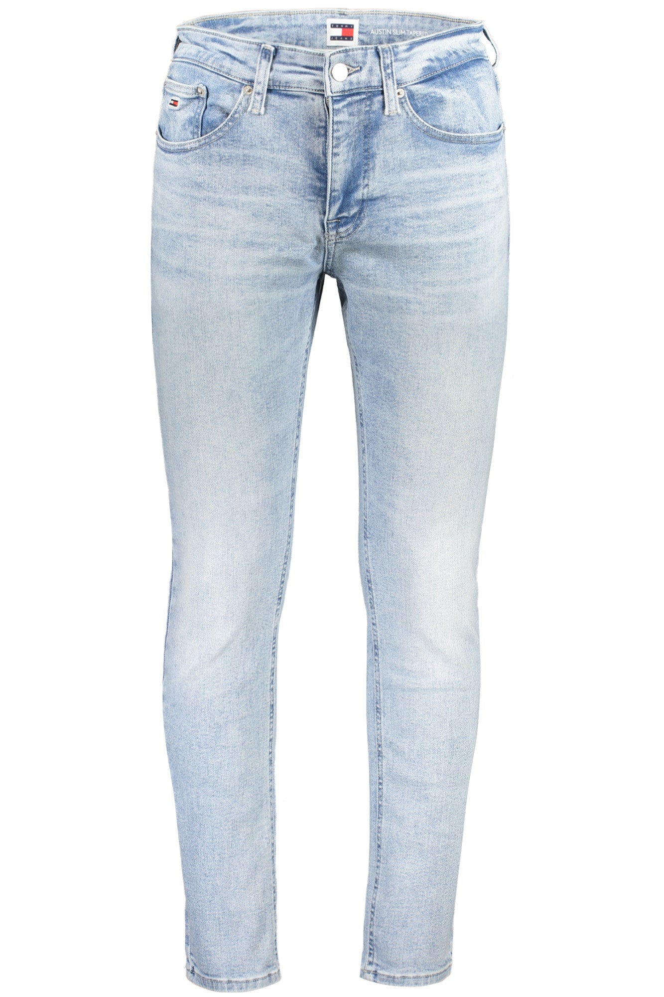 Tommy Hilfiger Herren-Jeans Blau – Slim Tapered Fit mit Wascheffekt | soulluna.de Hellblau