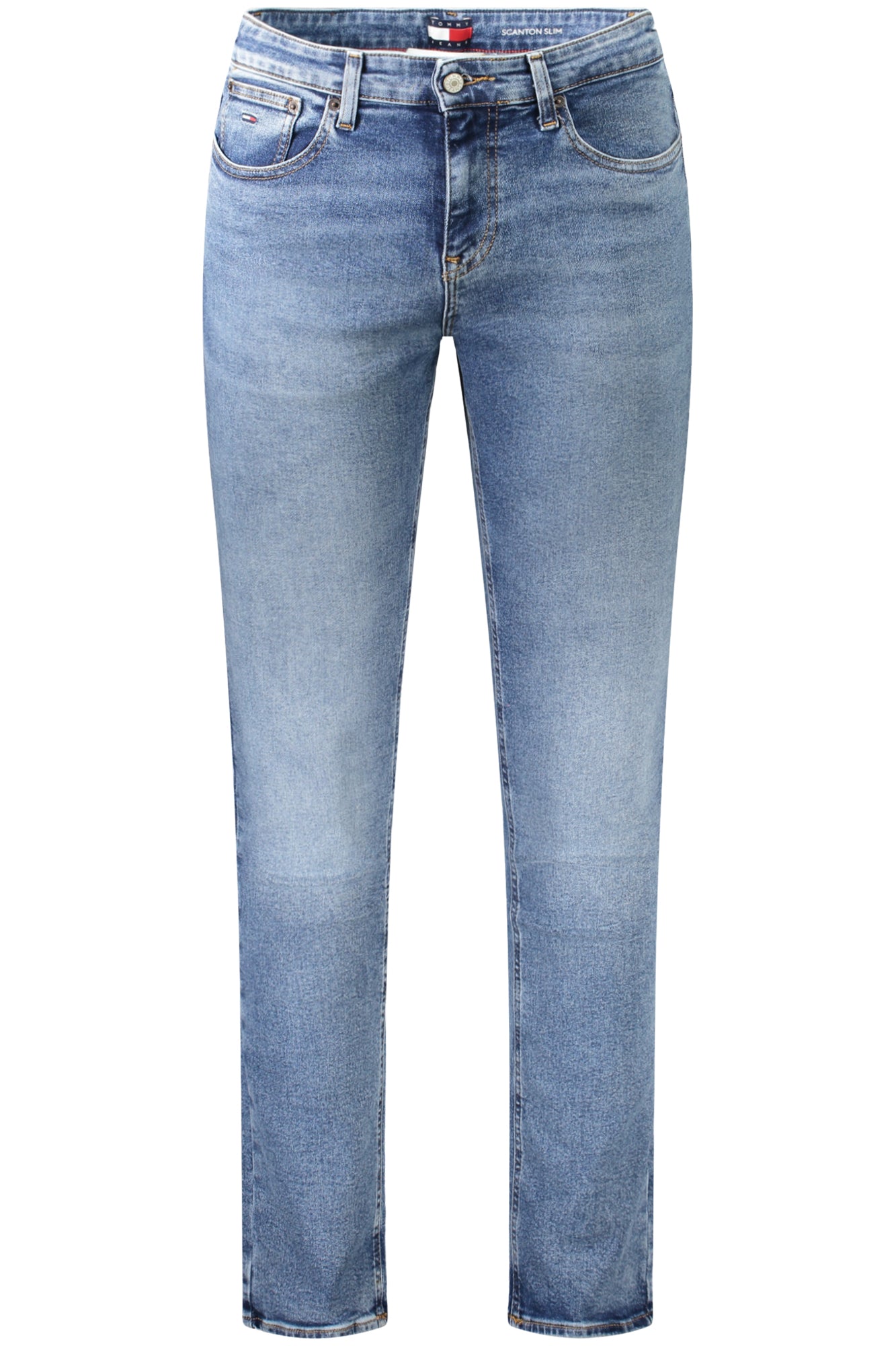 Tommy Hilfiger Herren-Denim-Jeans Blau – Slim Fit mit Elastan für optimalen Komfort Blau