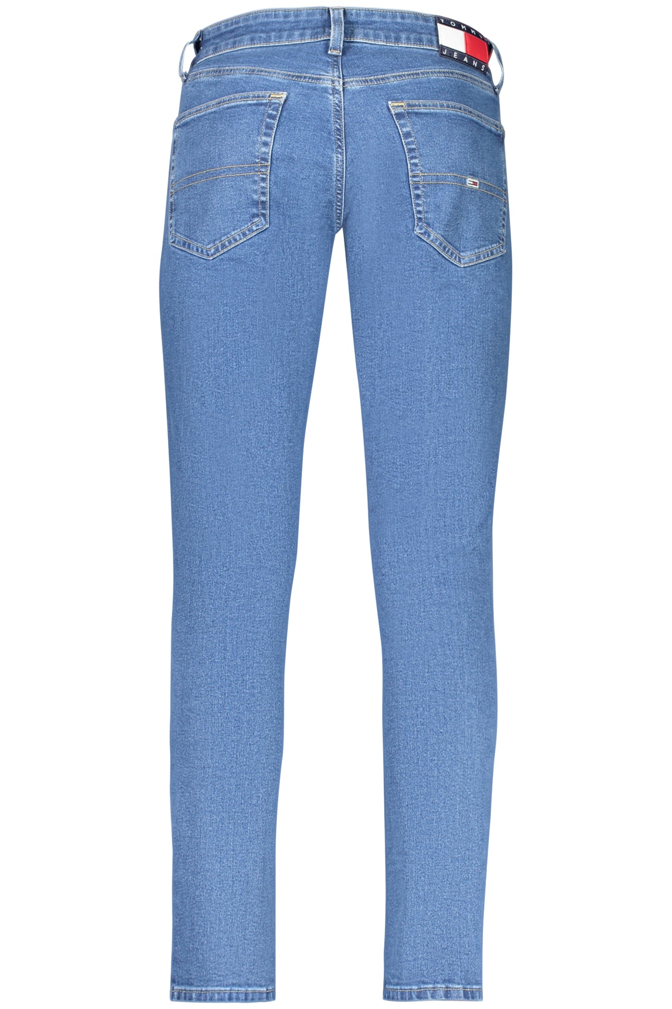 Tommy Hilfiger Herren-Jeans Blau – Slim Tapered Denim Hose mit Stretch Zweitbild