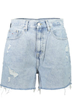 TOMMY HILFIGER JEANS SHORTS WOMEN'S BLUE