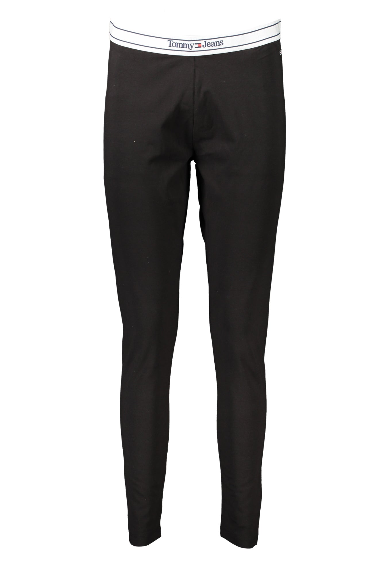 Tommy Hilfiger Leggings Damen Schwarz – Elastische Jogginghose mit Logo Schwarz