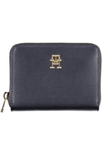 TOMMY HILFIGER DAMENBRIEFTASCHE BLAU