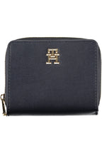 TOMMY HILFIGER DAMENBRIEFTASCHE BLAU