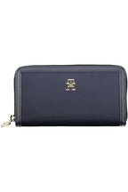TOMMY HILFIGER DAMENBRIEFTASCHE BLAU