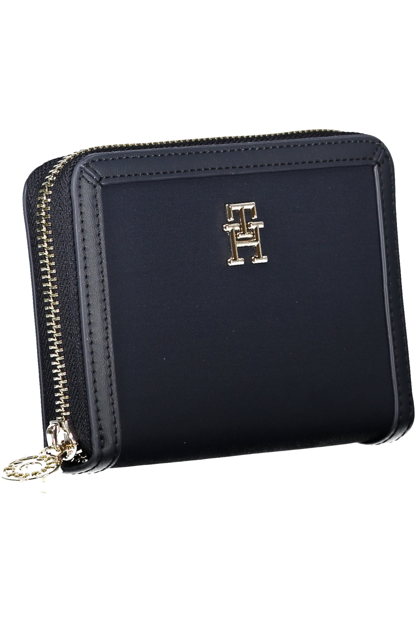 Tommy Hilfiger Geldbörse Damen Schwarz – Elegante Geldbörse mit 5 Fächern Blau