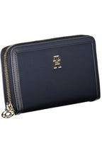 TOMMY HILFIGER DAMENBRIEFTASCHE BLAU