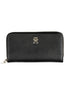 Tommy Hilfiger Damengeldbörse Schwarz – Elegante Brieftasche mit Reißverschluss Schwarz