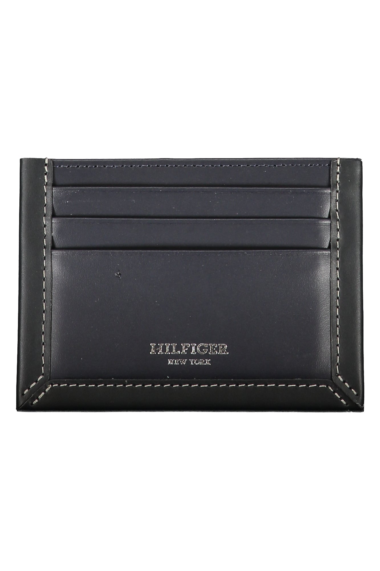 Tommy Hilfiger Geldbörse Herren Blau – Klassische Herren-Brieftasche aus Leder Blau
