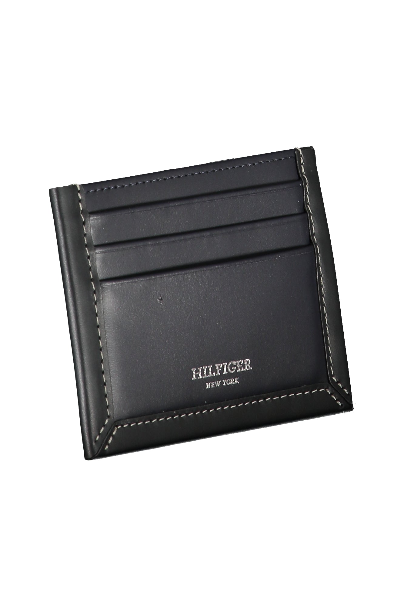 Tommy Hilfiger Geldbörse Herren Blau – Klassische Herren-Brieftasche aus Leder Blau