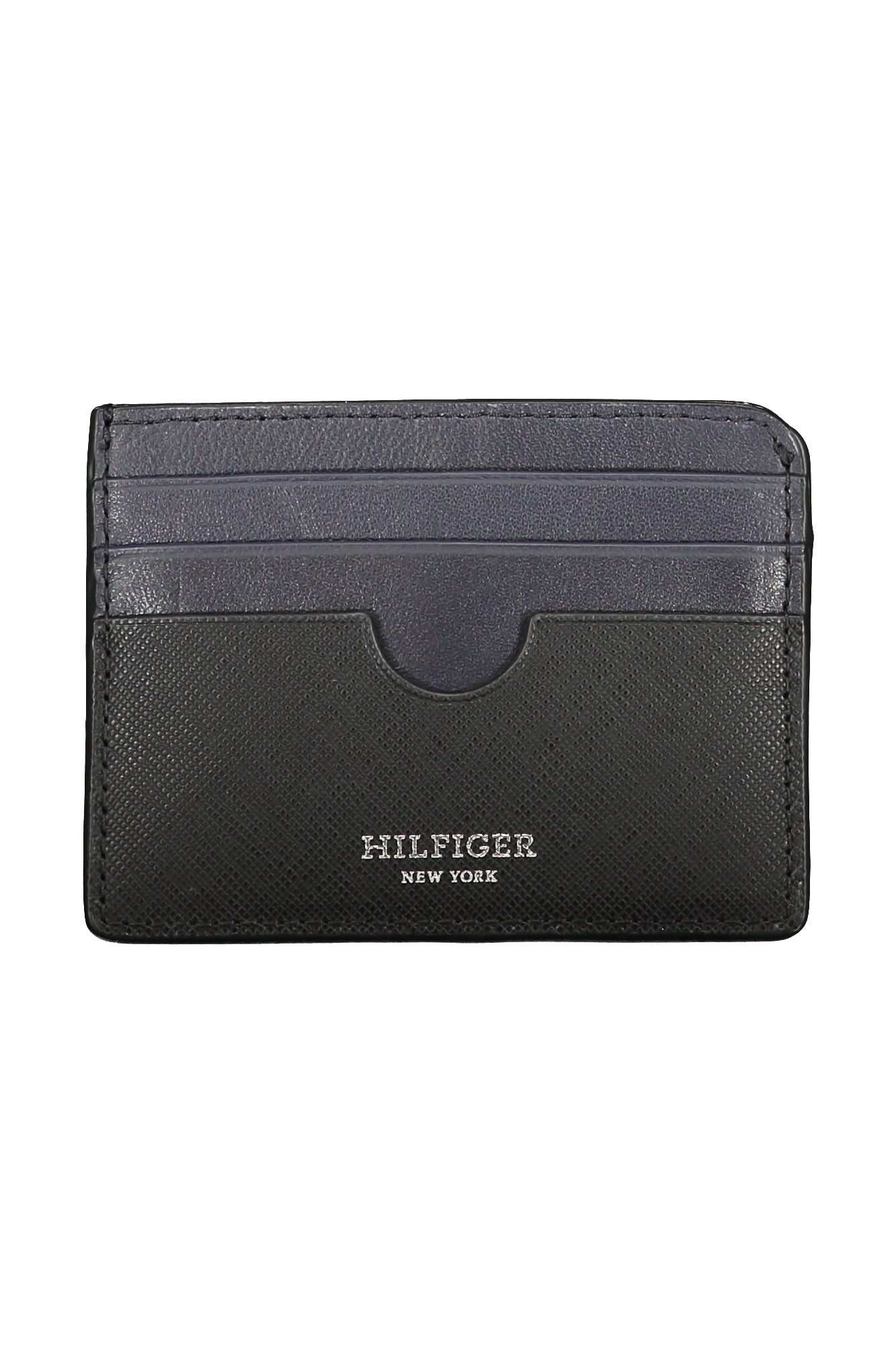 Tommy Hilfiger Geldbörse Herren Schwarz – Klassischer Kartenhalter aus Pelle Schwarz Hauptbild
