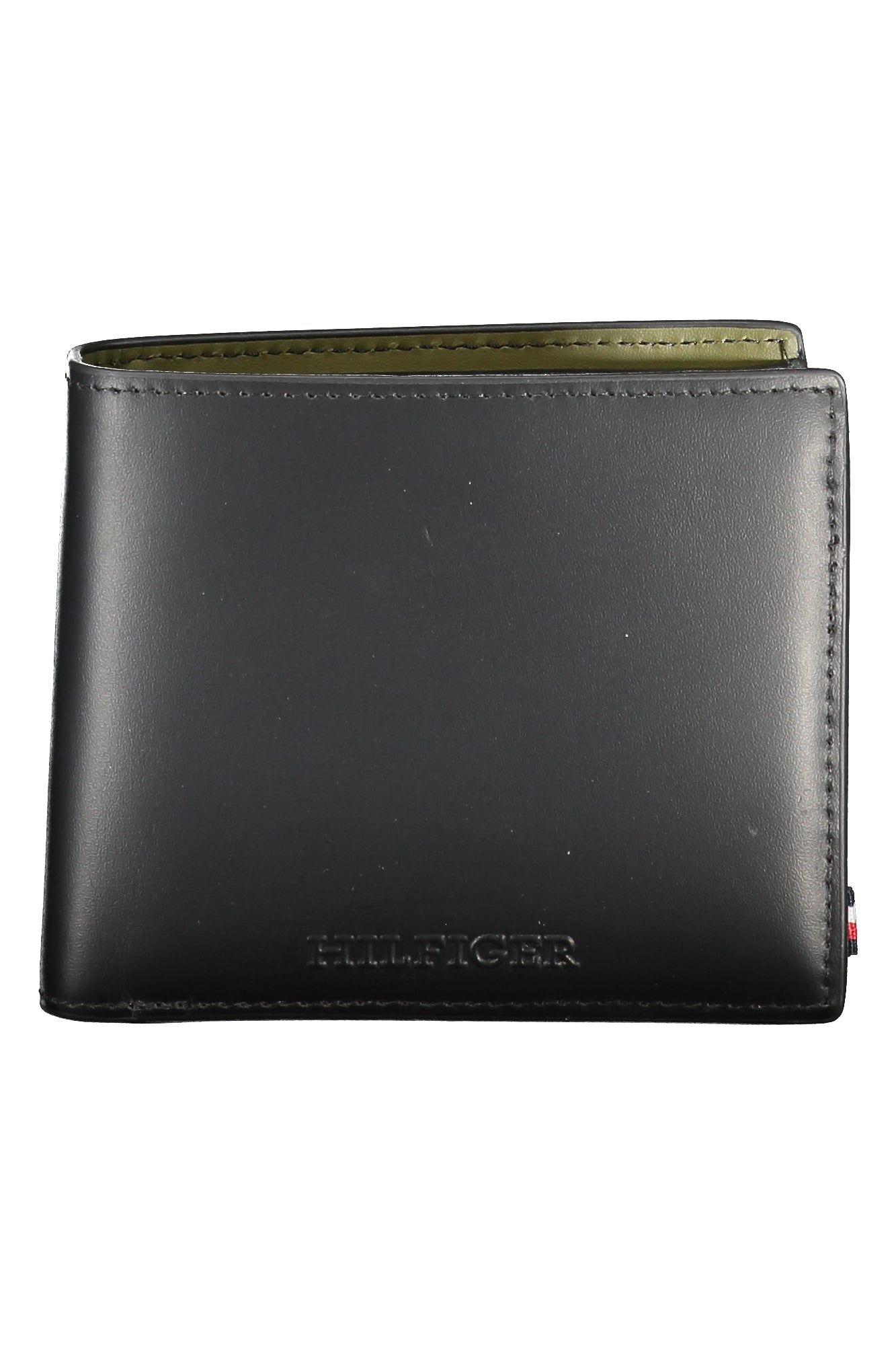 Tommy Hilfiger Geldbörse Herren Schwarz – Elegante Pelle-Brieftasche mit Logo Schwarz Hauptbild