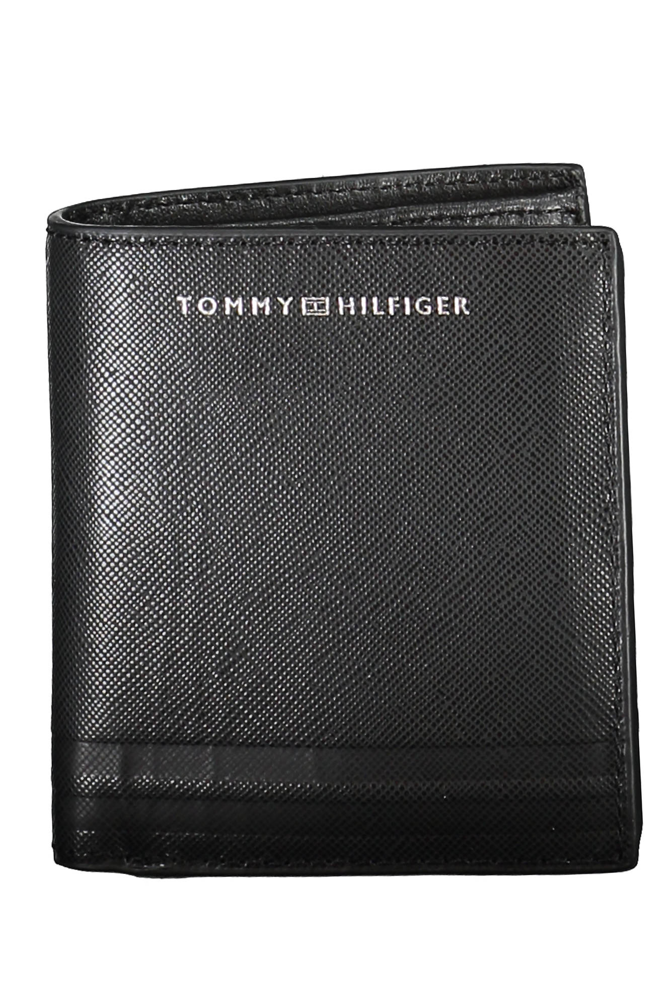 Tommy Hilfiger Schwarze Herrenbrieftasche Schwarz Hauptbild