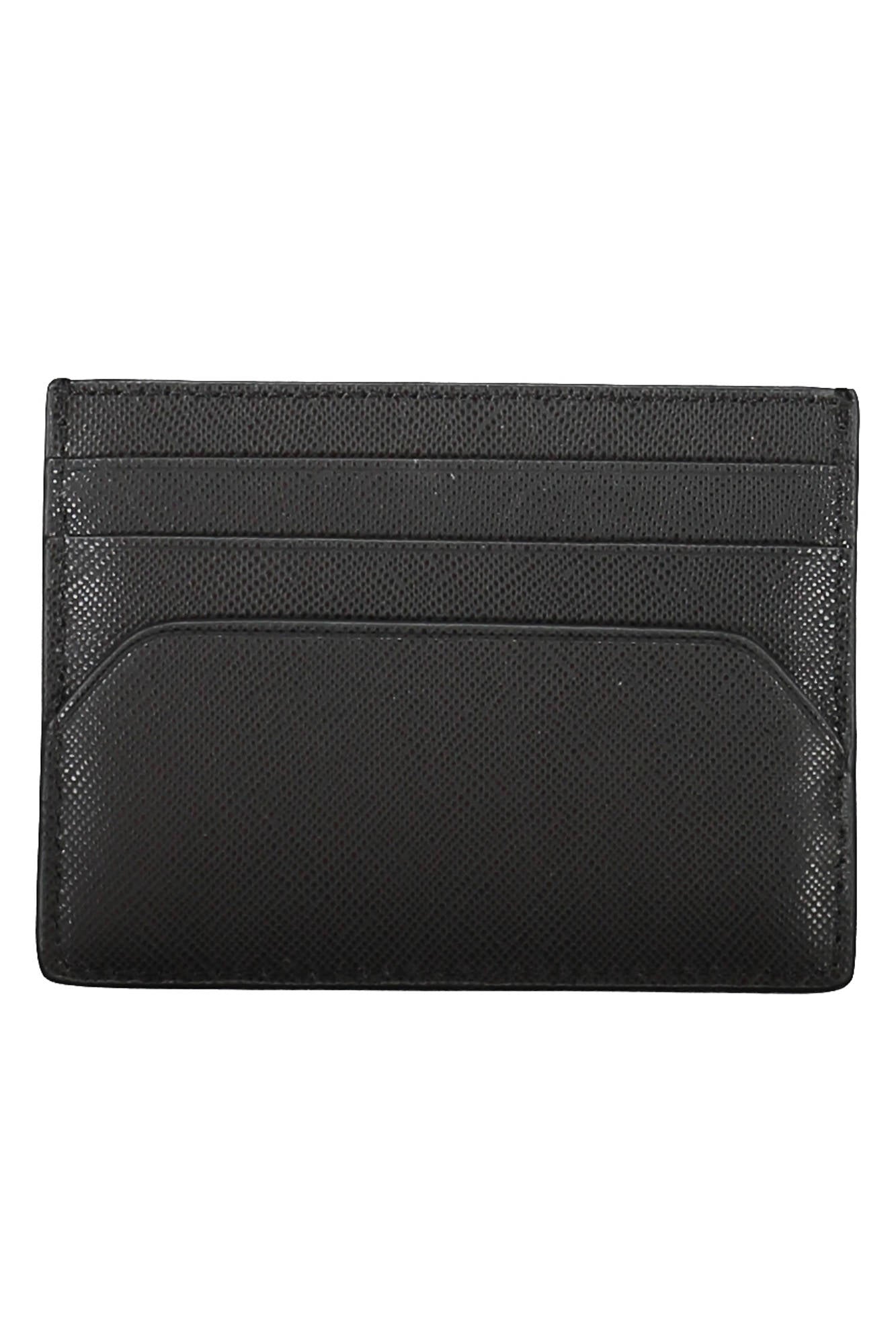 Tommy Hilfiger Herrenbrieftasche schwarz – Elegante Geldbörse aus 100% Leder Schwarz