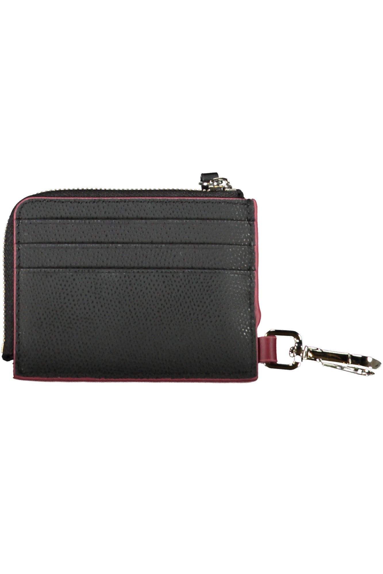 Tommy Hilfiger Geldbörse Herren Schwarz – Pelle Brieftasche mit Karabinerhaken Schwarz
