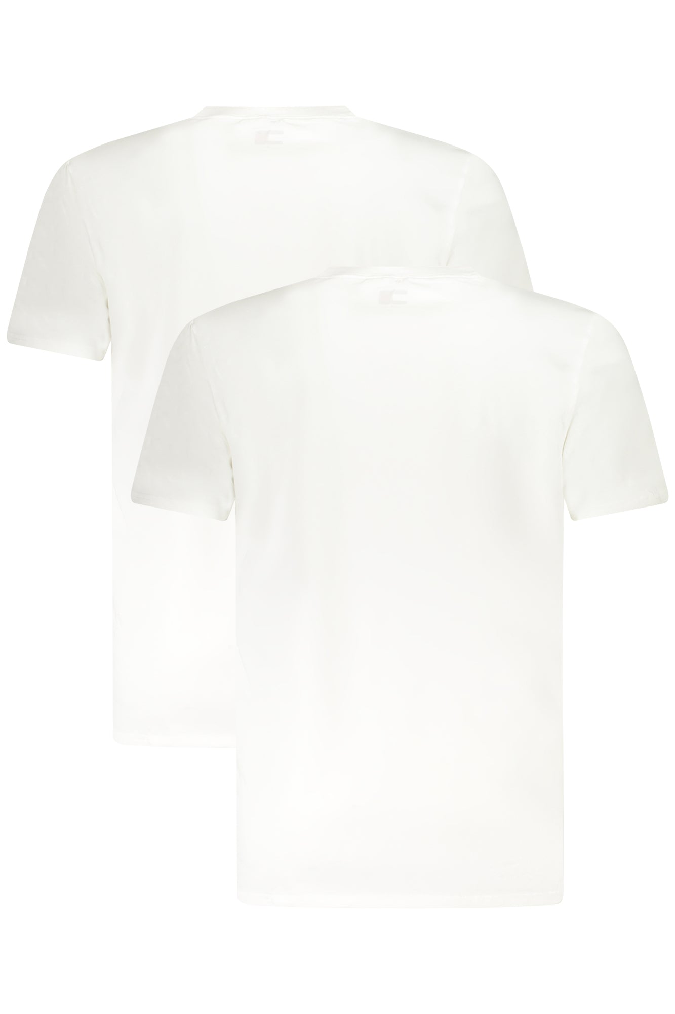 Tommy Hilfiger T-Shirt Herren Doppelpack – Schwarzes Outdoor-Shirt aus Baumwolle Weiß