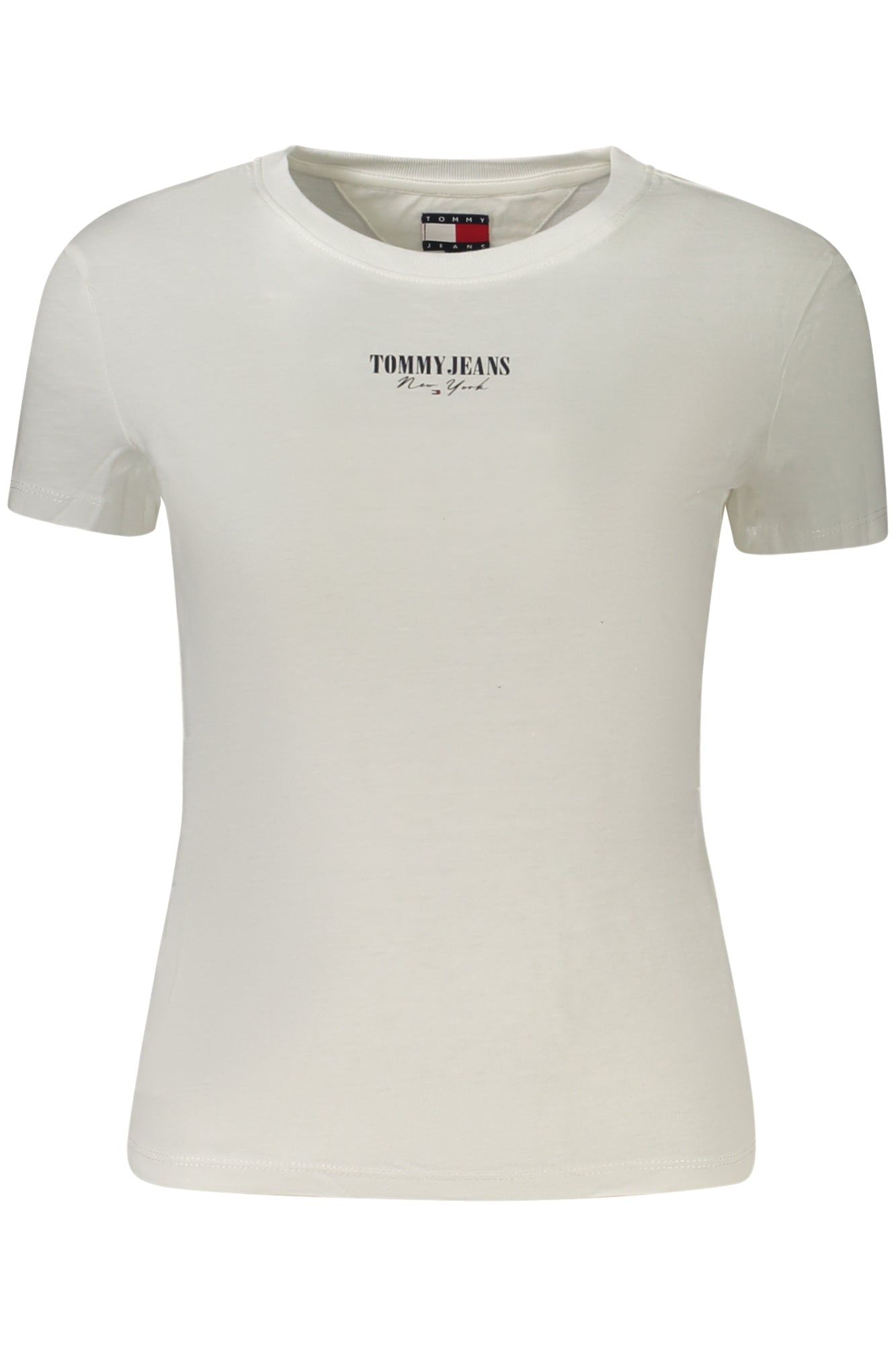 TOMMY HILFIGER DAMEN KURZARM T-SHIRT WEISS Hauptbild