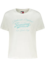 TOMMY HILFIGER DAMEN KURZARM T-SHIRT WEISS
