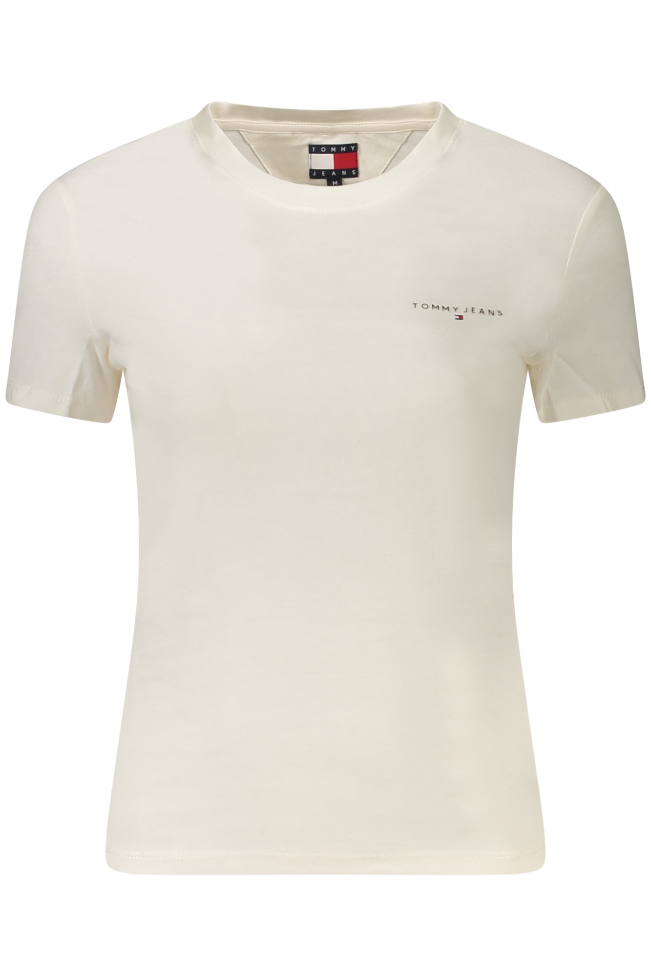 TOMMY HILFIGER WOMEN'S SHORT SLEEVE T-SHIRT WHITE