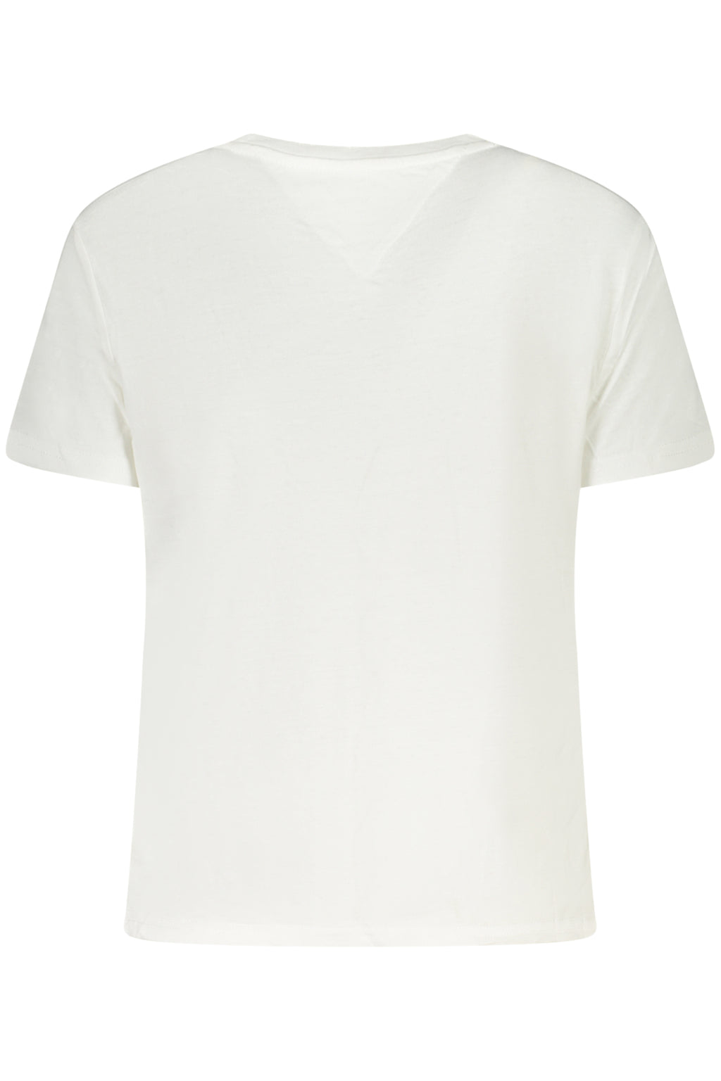TOMMY HILFIGER DAMEN KURZARM T-SHIRT WEISS