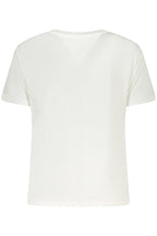 TOMMY HILFIGER DAMEN KURZARM T-SHIRT WEISS