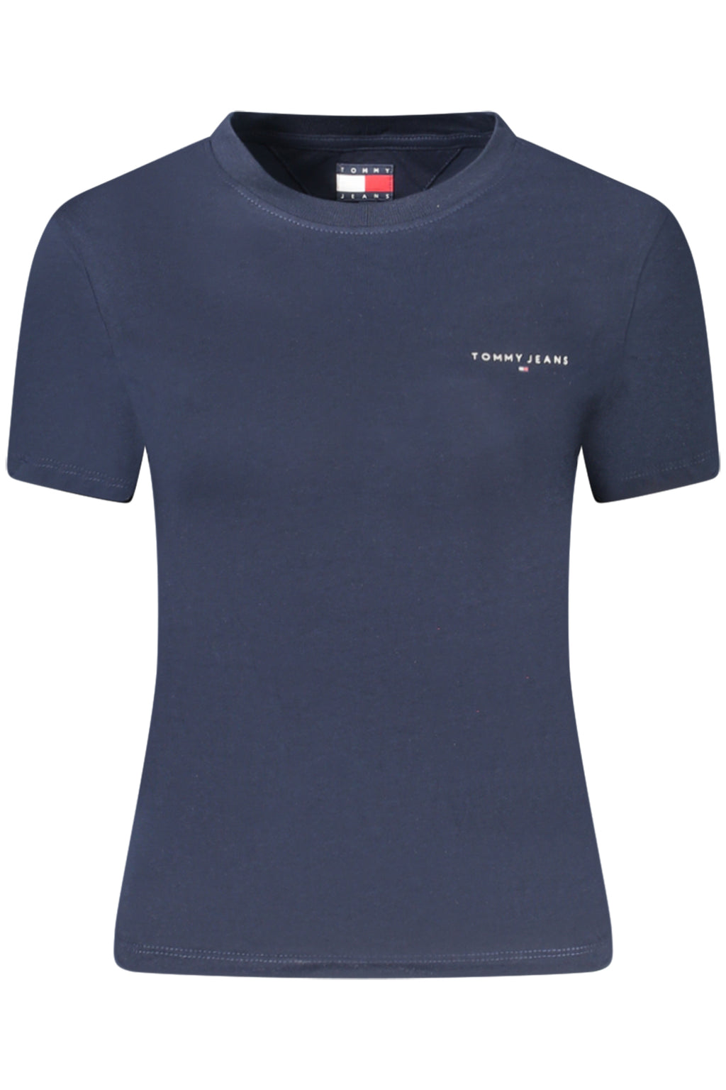TOMMY HILFIGER DAMEN KURZARM T-SHIRT BLAU