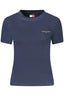 TOMMY HILFIGER DAMEN KURZARM T-SHIRT BLAU
