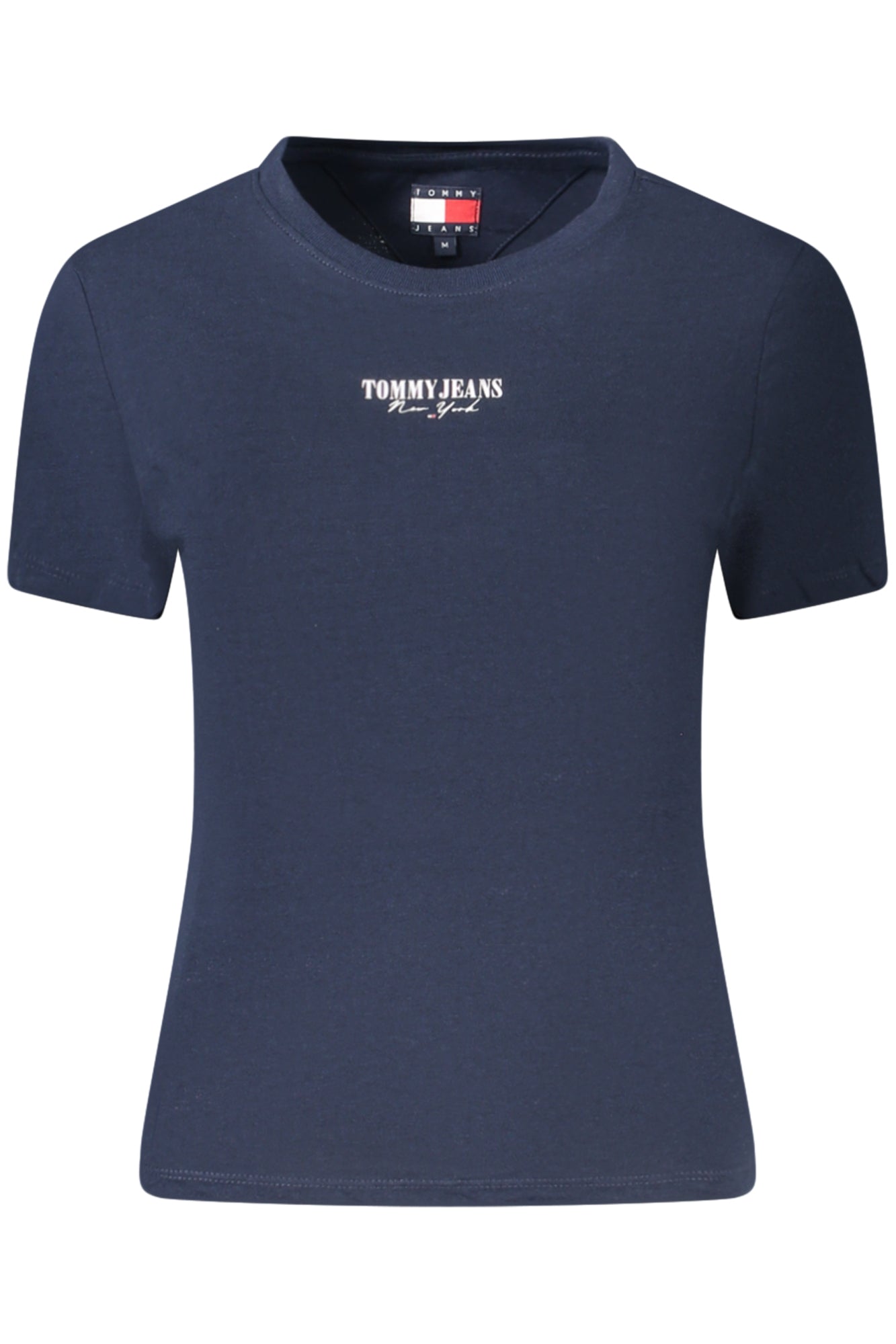TOMMY HILFIGER DAMEN KURZARM T-SHIRT BLAU