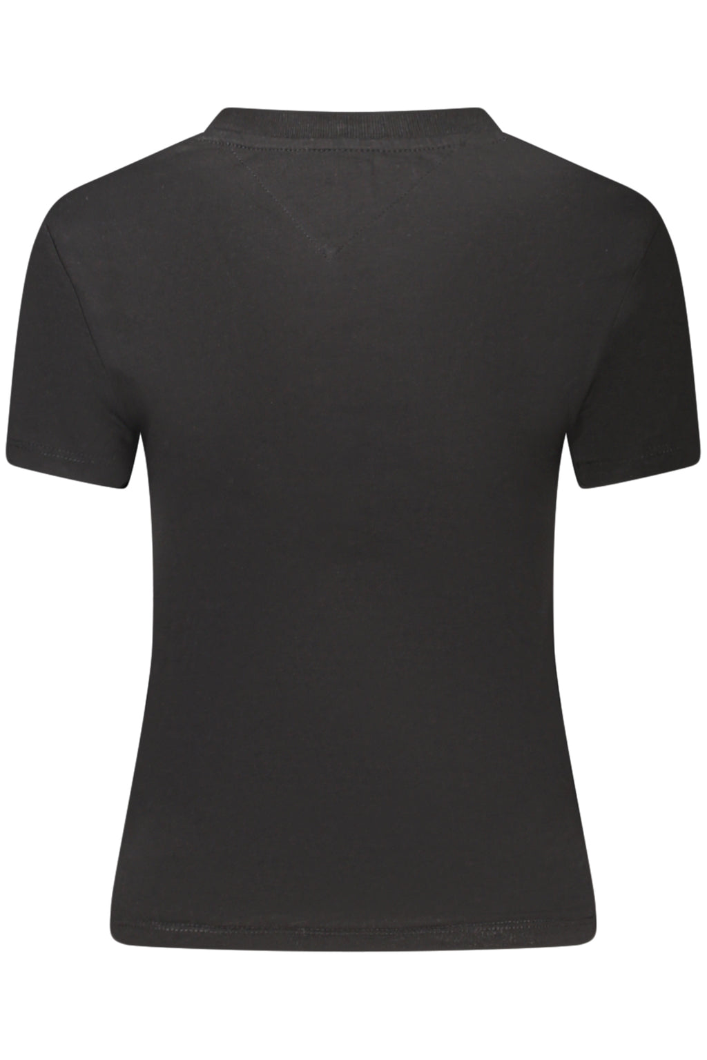 TOMMY HILFIGER DAMEN KURZARM T-SHIRT SCHWARZ