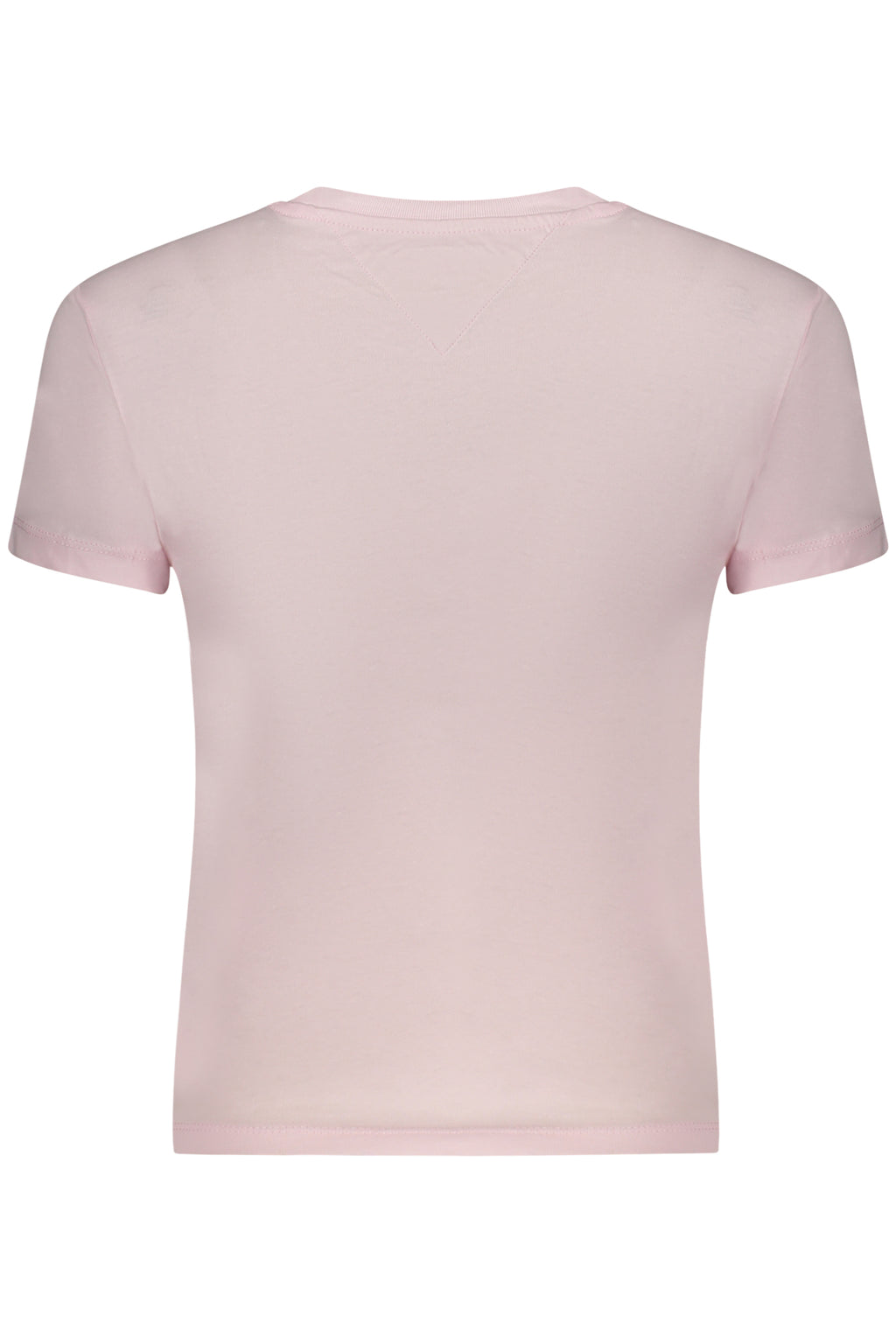 TOMMY HILFIGER DAMEN-T-SHIRT IN PINK MIT KURZEN ÄRMELN