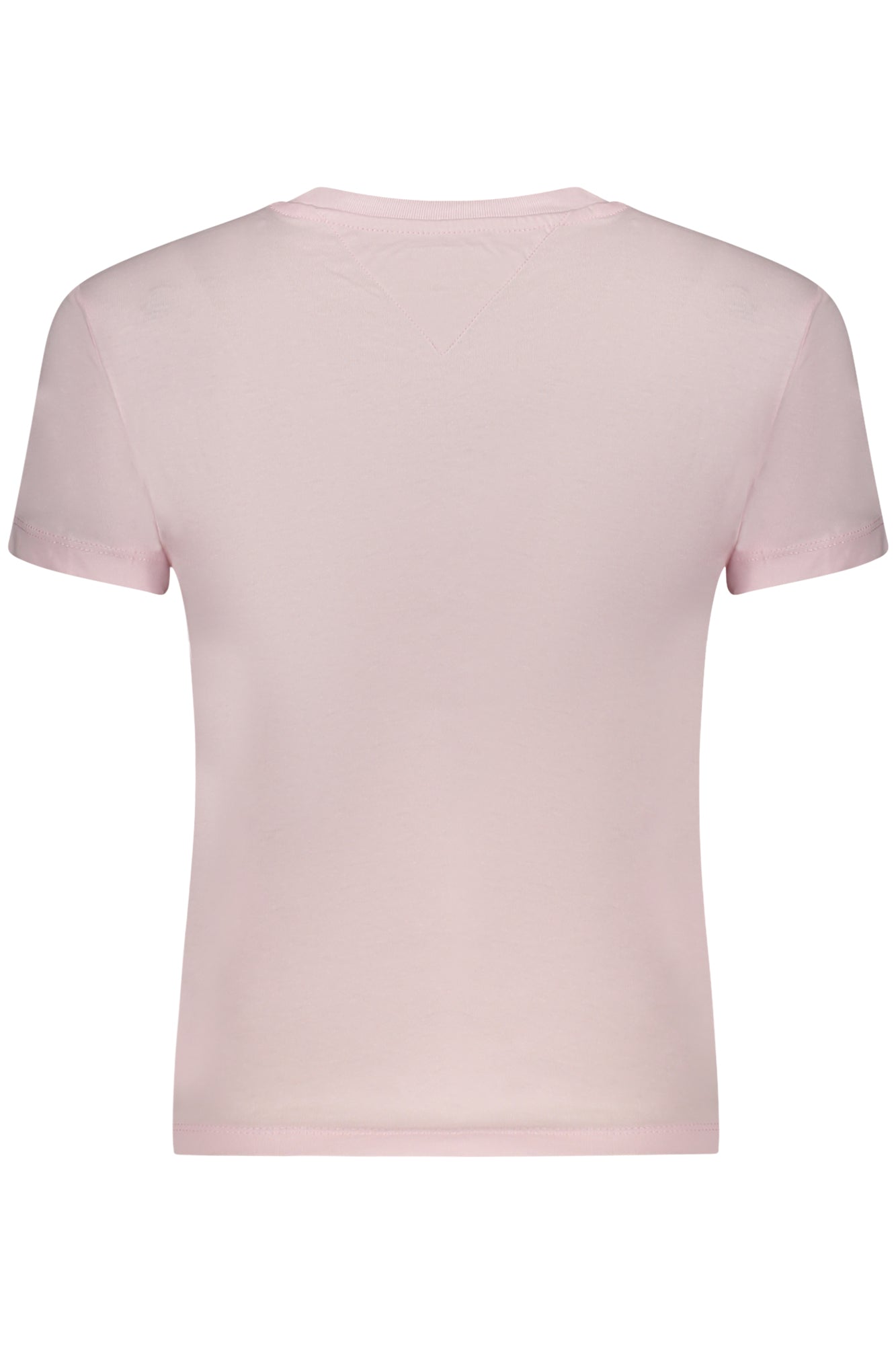 TOMMY HILFIGER DAMEN-T-SHIRT IN PINK MIT KURZEN ÄRMELN