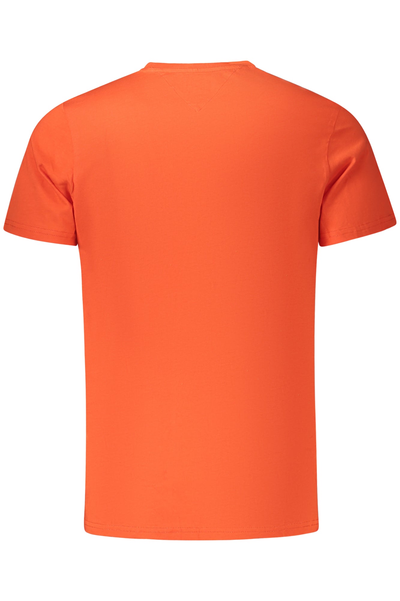 TOMMY HILFIGER Herren T-Shirt – Kurzarm, aus Baumwolle Orange