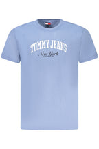 TOMMY HILFIGER HERREN KURZARM T-SHIRT BLAU