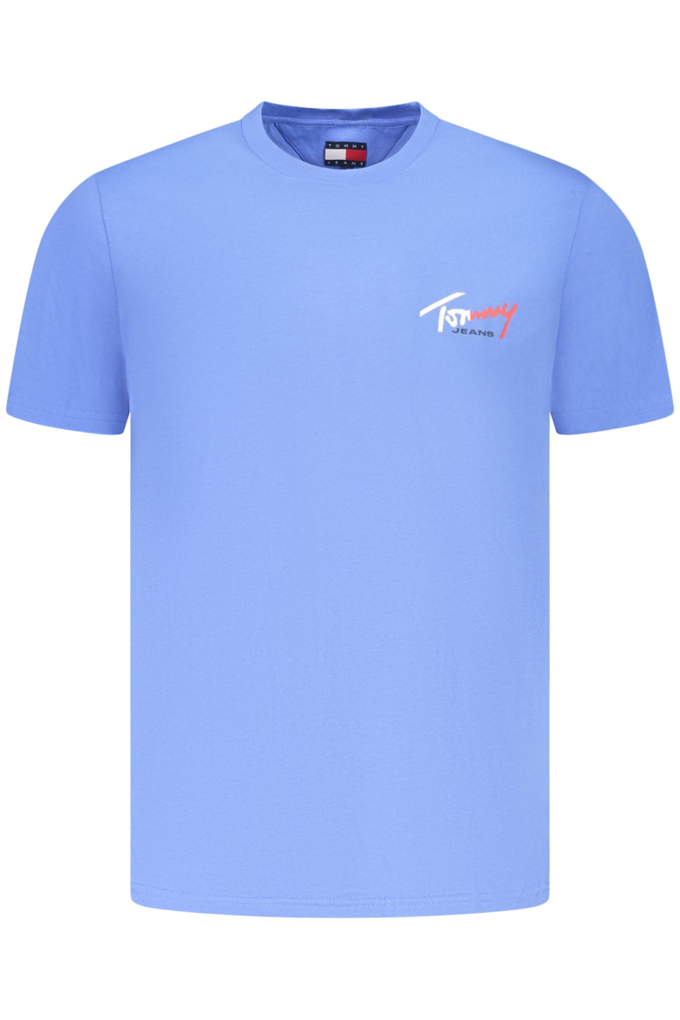 TOMMY HILFIGER Herren T-Shirt – aus Baumwolle | T-Shirts Hellblau