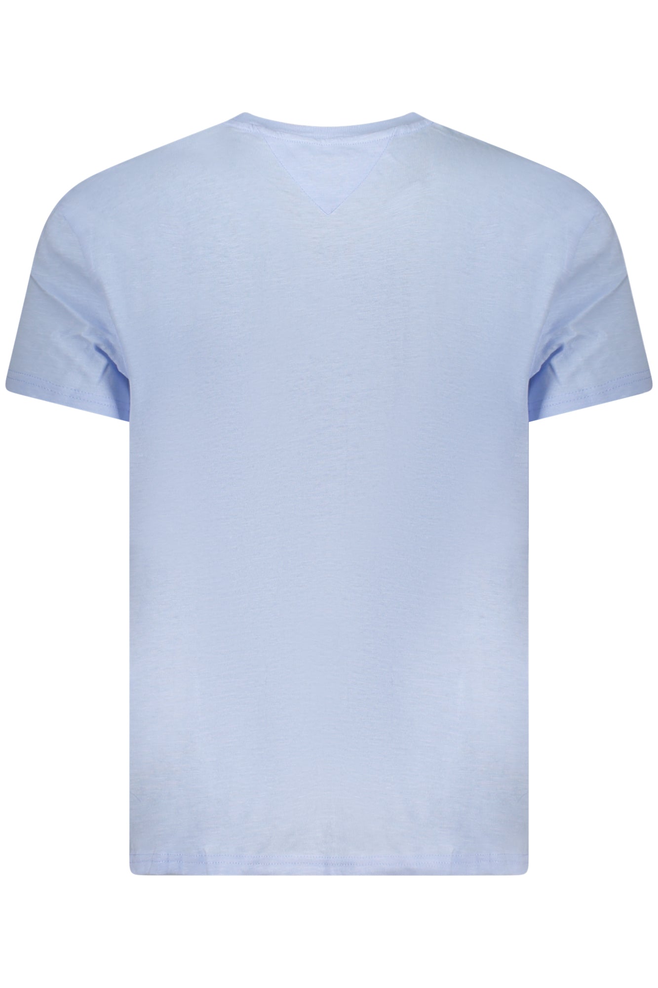 TOMMY HILFIGER Herren T-Shirt – Kurzarm, aus Baumwolle Hellblau