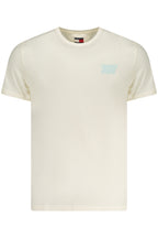 TOMMY HILFIGER SHORT SLEEVE T-SHIRT MEN'S BEIGE