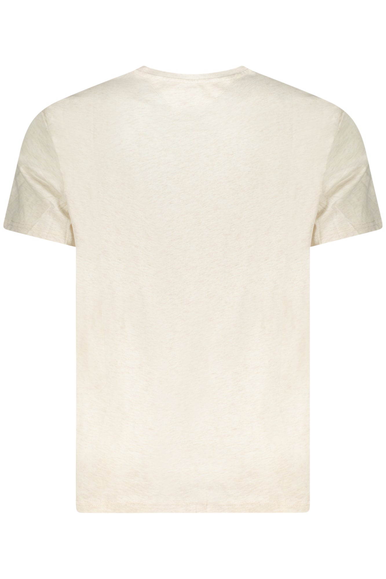 TOMMY HILFIGER Herren T-Shirt – Kurzarm, aus Baumwolle Beige