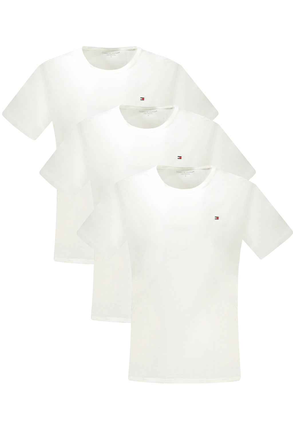 TOMMY HILFIGER KURZARM-T-SHIRT HERREN WEISS