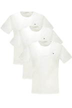 TOMMY HILFIGER KURZARM-T-SHIRT HERREN WEISS