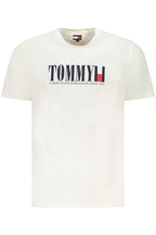 TOMMY HILFIGER HERREN KURZARM T-SHIRT WEISS