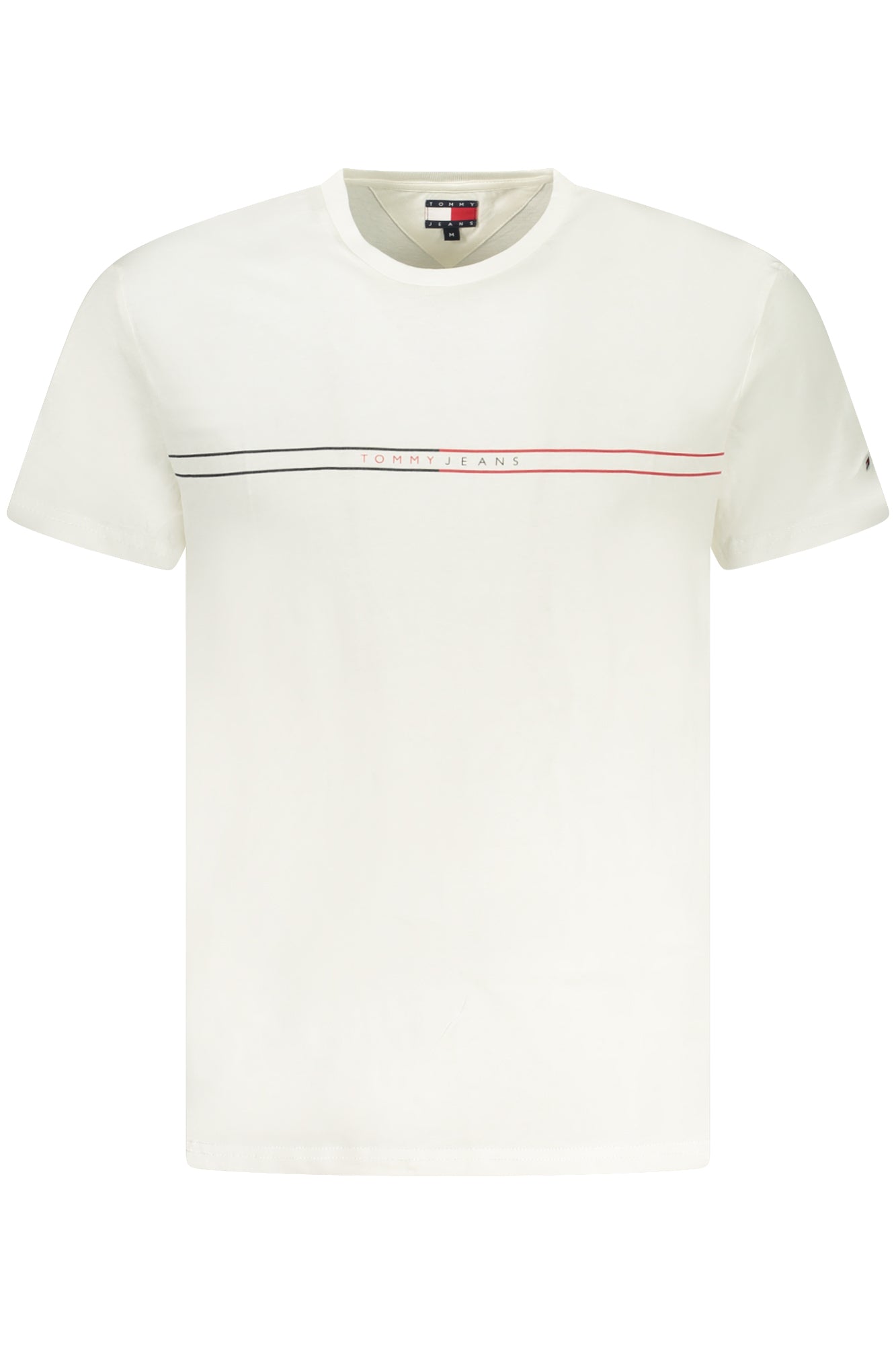TOMMY HILFIGER SHORT SLEEVE T-SHIRT MEN'S WHITE
