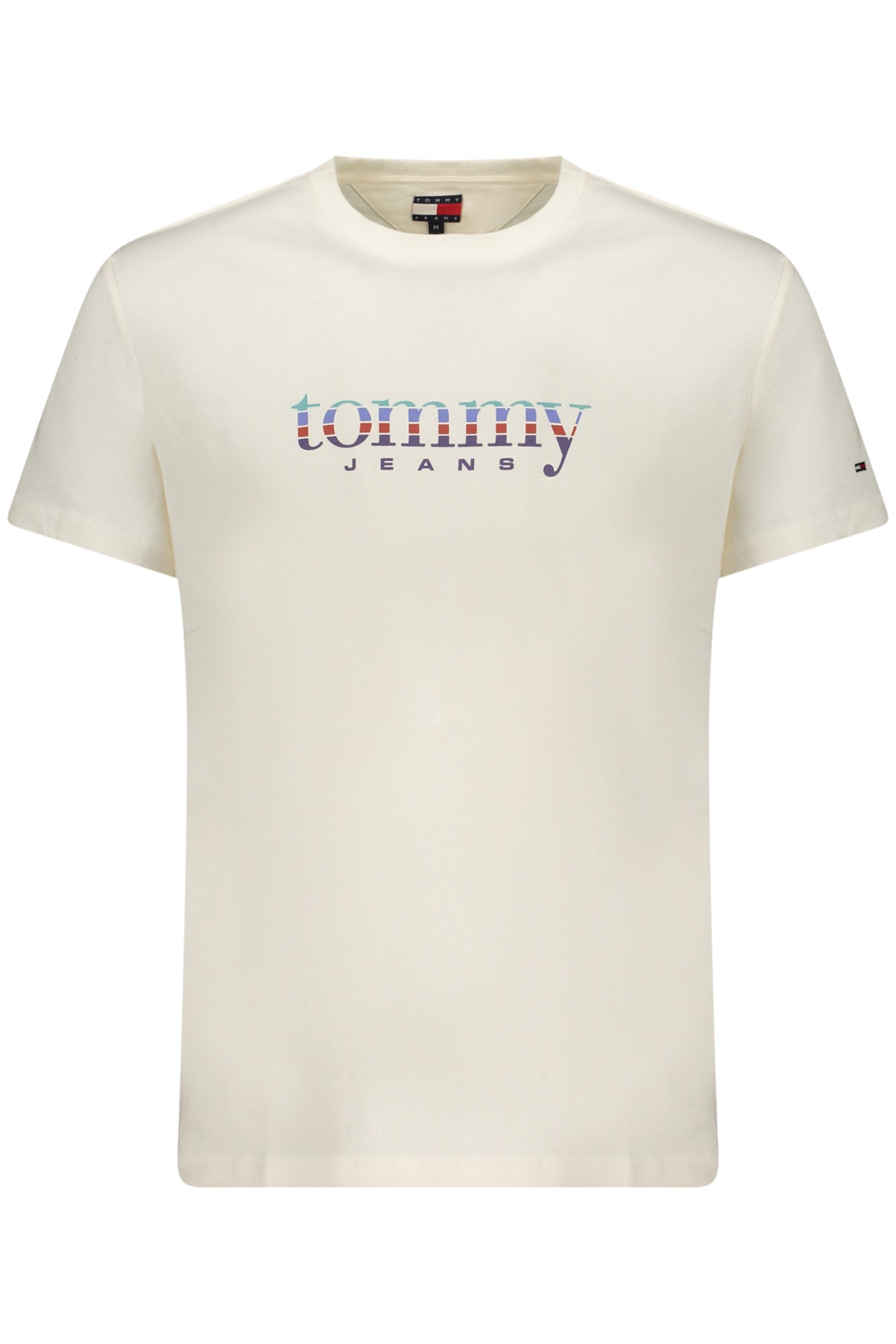 TOMMY HILFIGER Herren T-Shirt – Kurzarm, aus Baumwolle Weiß