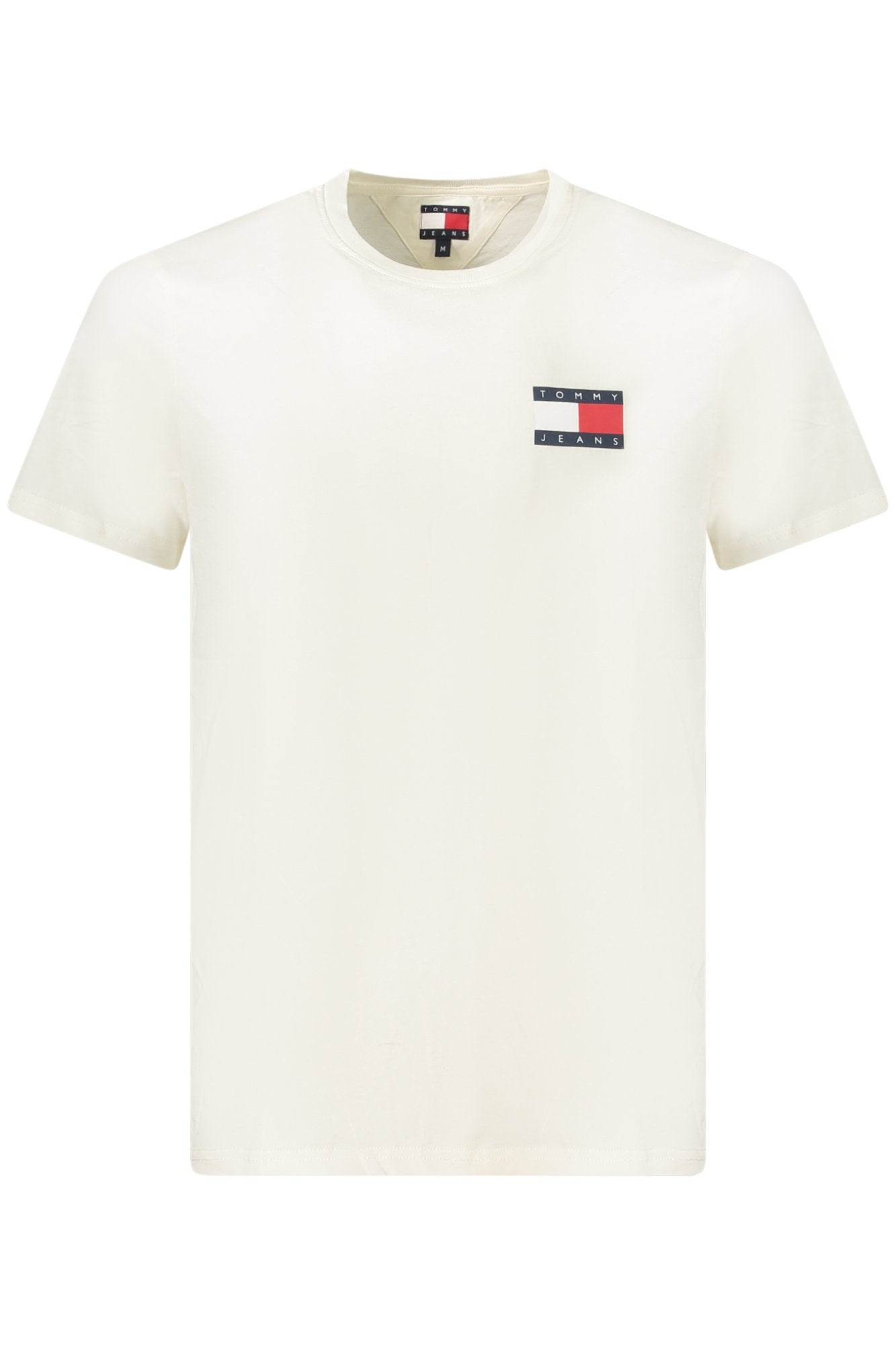 TOMMY HILFIGER Herren T-Shirt – Kurzarm, aus Baumwolle Weiß