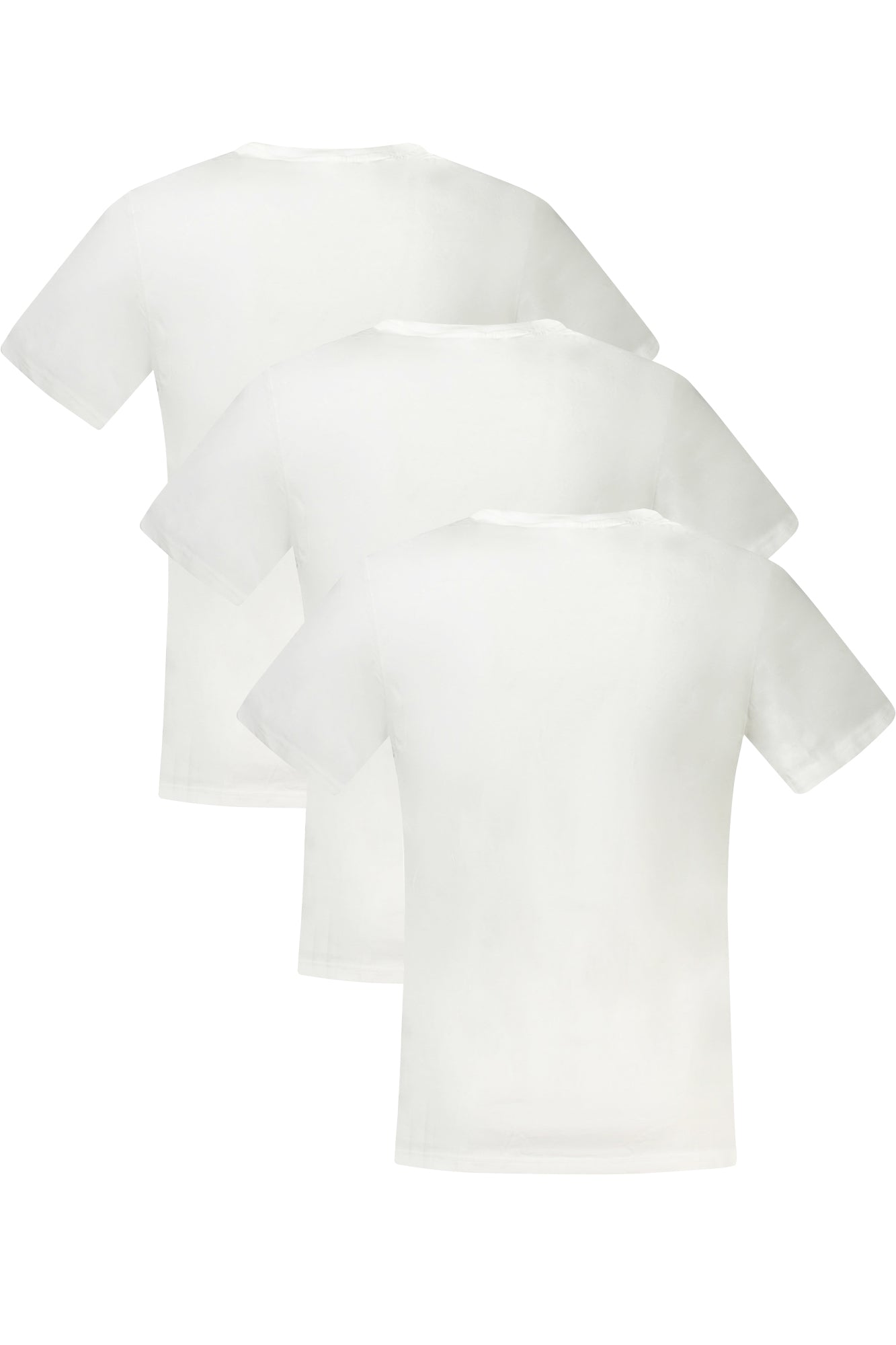 Tommy Hilfiger Kurzarm-T-Shirt Herren Weiss – 3er-Pack mit Logo-Stickerei Weiß