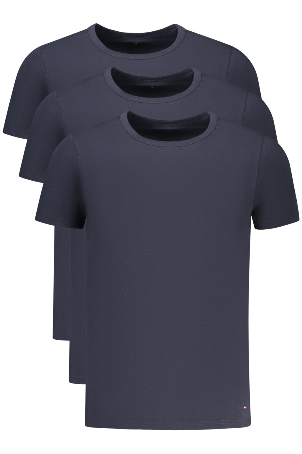 TOMMY HILFIGER HERREN-T-SHIRT MIT KURZEN ÄRMELN, BLAU