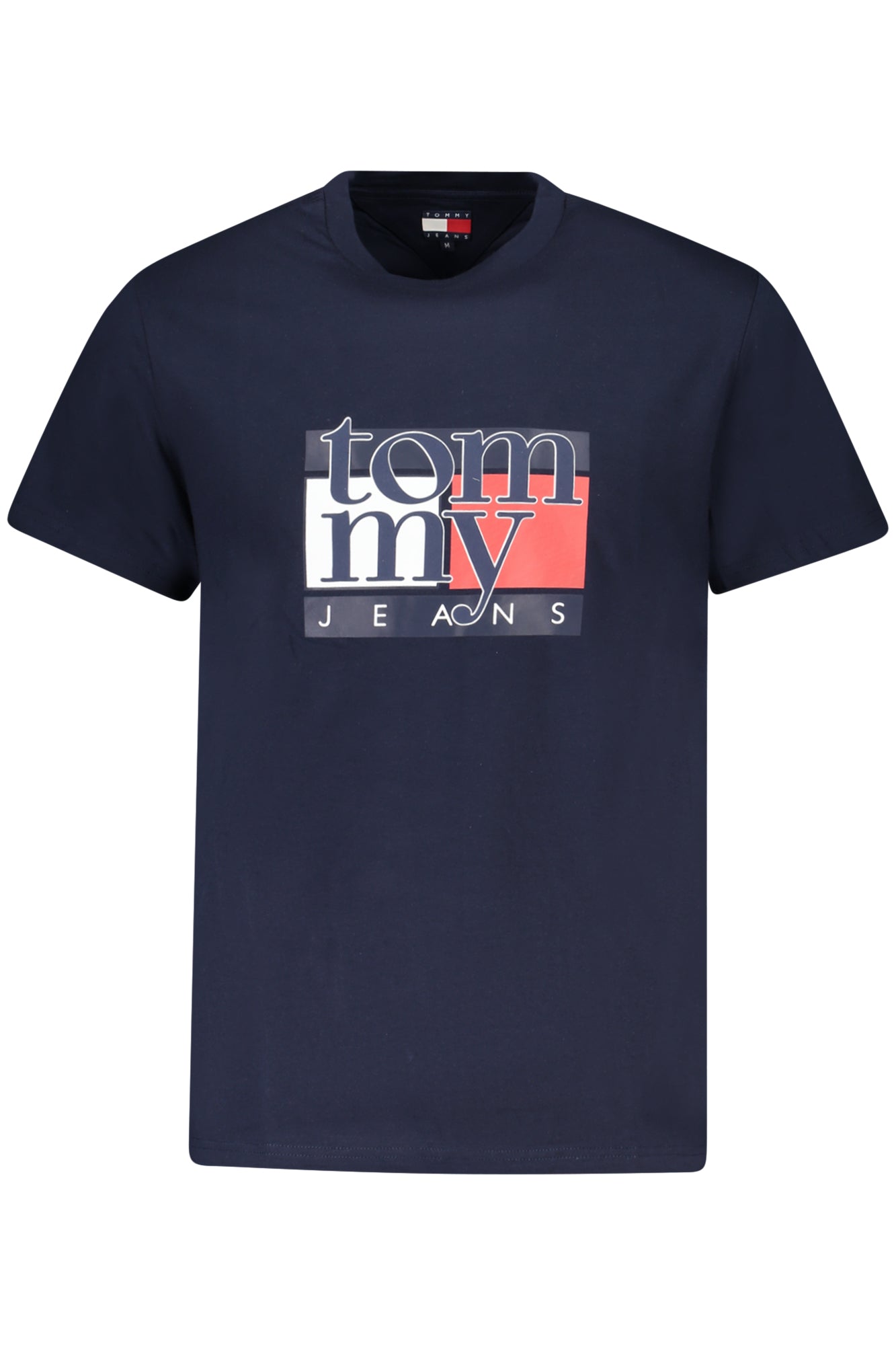 TOMMY HILFIGER HERREN KURZARM T-SHIRT BLAU Hauptbild