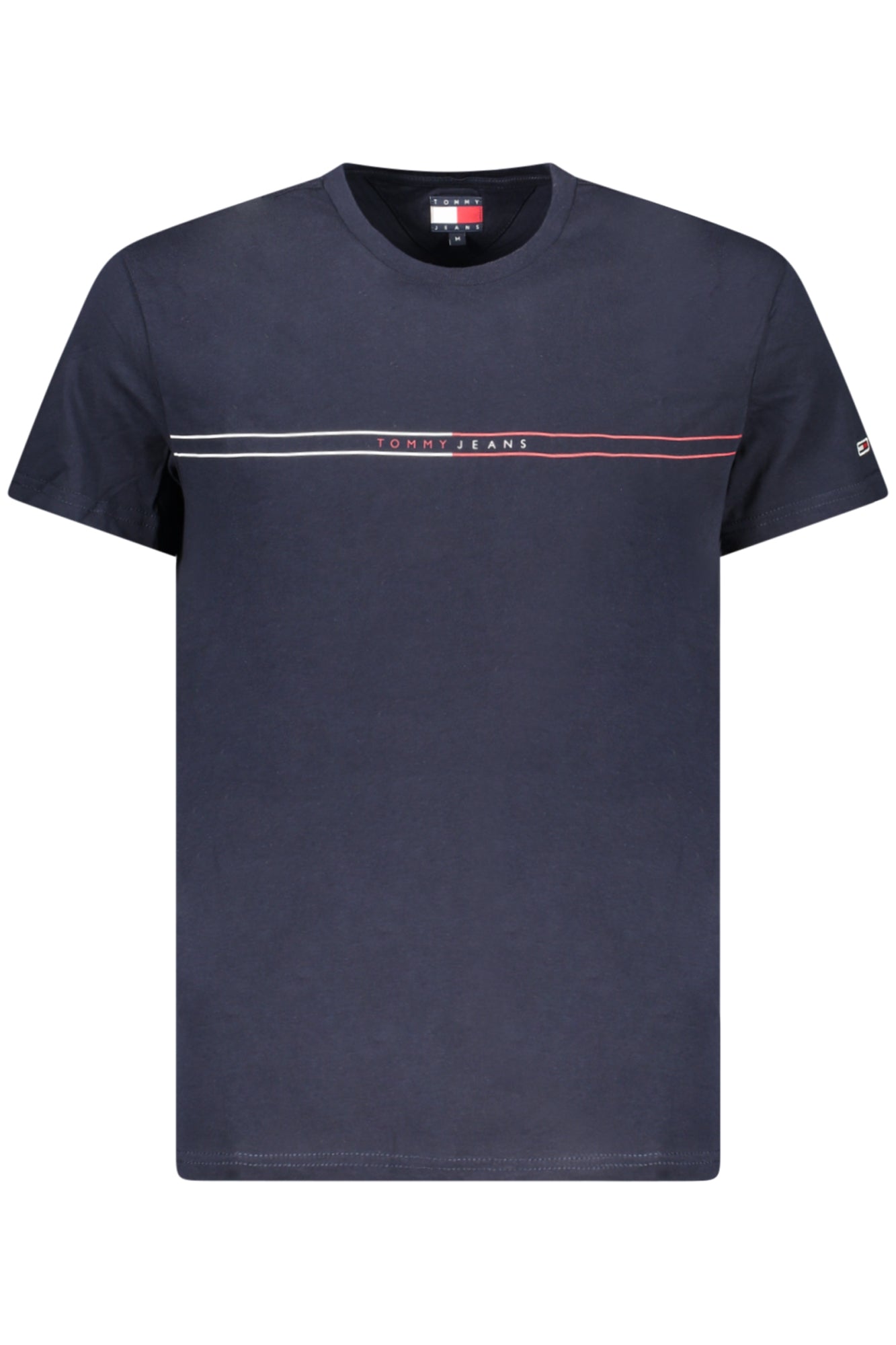 TOMMY HILFIGER Herren T-Shirt – Kurzarm, aus Baumwolle Blau