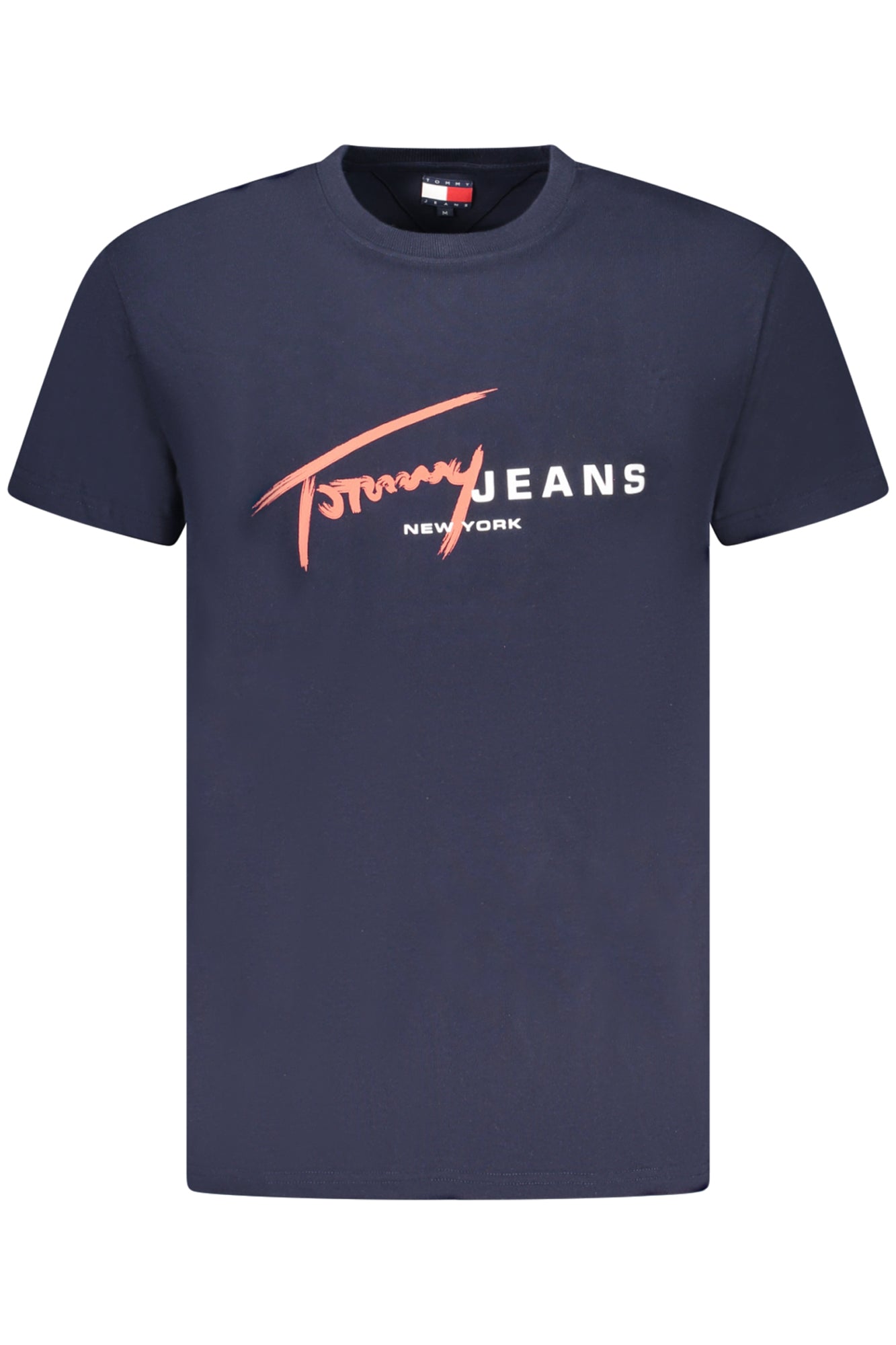 TOMMY HILFIGER HERREN KURZARM T-SHIRT BLAU
